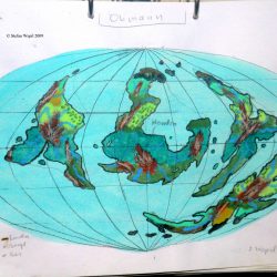 Landkarte des Planeten Obmann in Cartwheel (C) Stefan Wepil