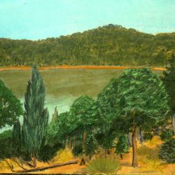 Wald und See auf Cermium, der Hauptwelt der Provinz Harridon in M 100 Dorgon. (C) Stefan Wepil