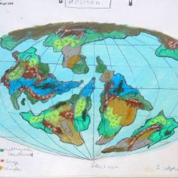 Planetenkarte zur Welt Koschan in der Galaxis Cartwheel (C) Stefan Wepil