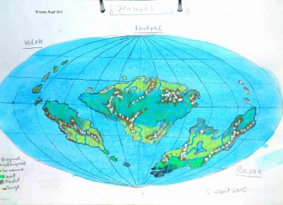 Weltkarte von Jenmuhs (C) Stefan Wepil