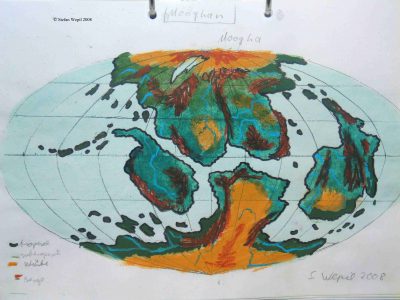 Weltkarte von Mooghan in M 87 Druithora (C) Stefan Wepil