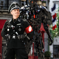 SS-Sturmbannführer Lars Born. (C) Roland Wulf.