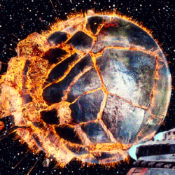 Die Erde explodiert (C) Roland Wulf